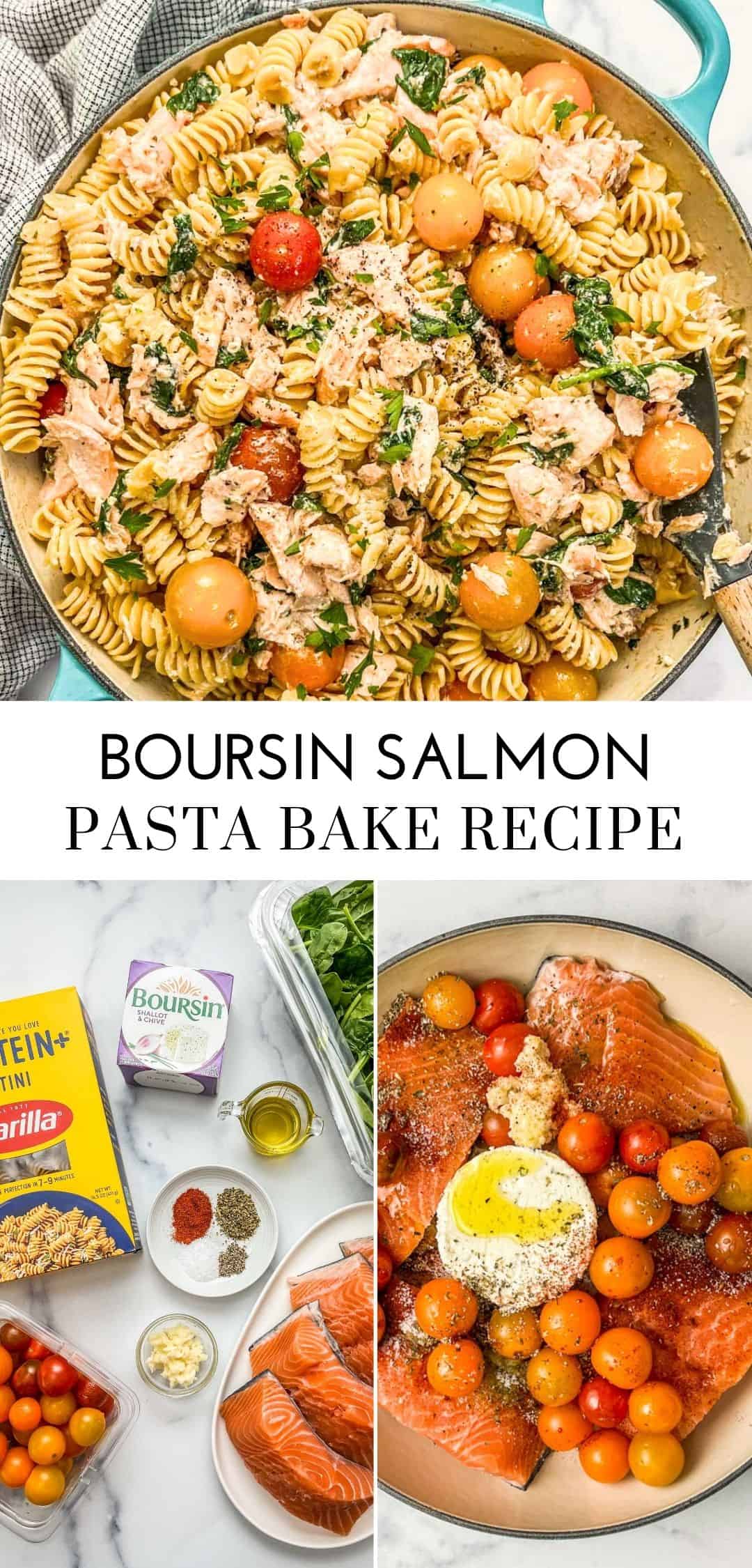 Salmon Boursin Pasta Recipe - This Healthy Table