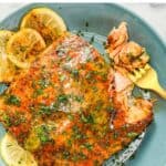 Honey DIjon salmon pin graphic.